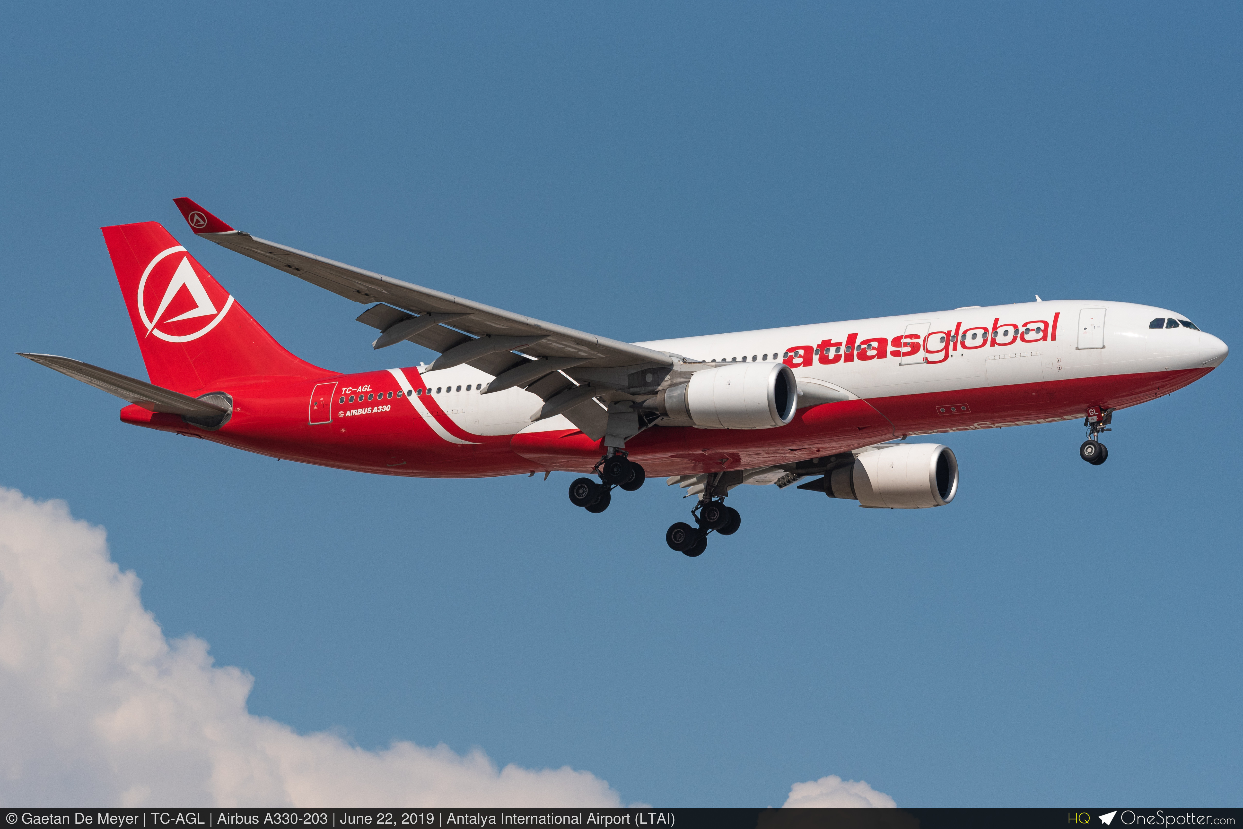 TC AGL Airbus A330 203 AtlasGlobal OneSpotter