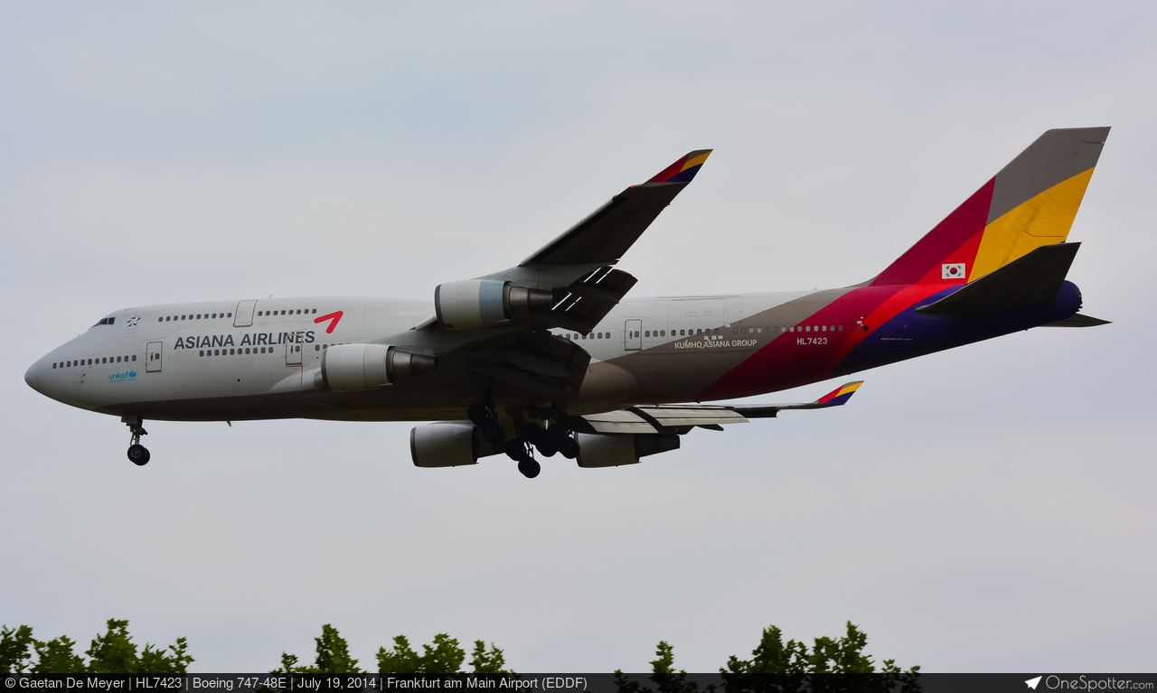 Aviationtag Asiana A321 Off White Aircraft Skin Tag HL7594