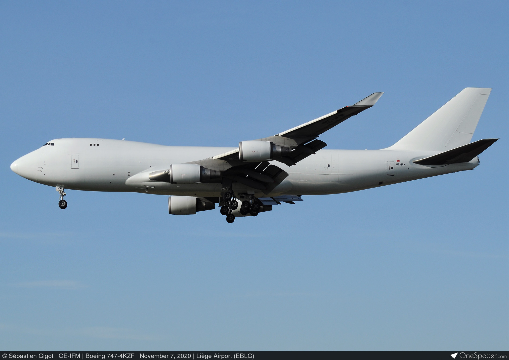 OE-IFM ASL Airlines Belgium Boeing 747-4KZF, MSN 36785 