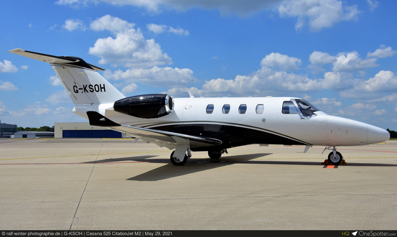 G-KSOH - Cessna 525 CitationJet M2, Air Charter Scotland