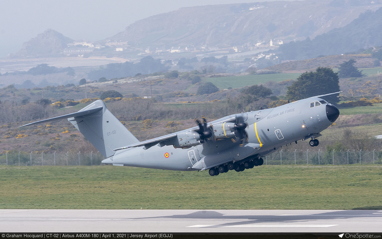 CT-02 - Airbus A400M-180, Belgian Air Force | OneSpotter.com