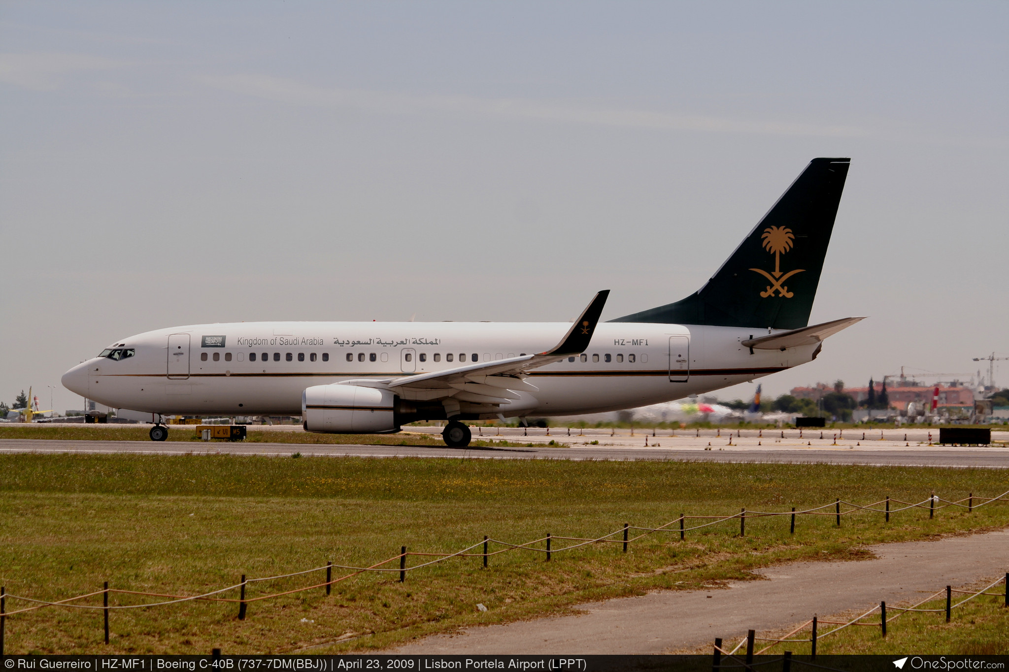 HZ-MF1 - Boeing C-40B (737-7DM(BBJ)), Saudi Ministry of