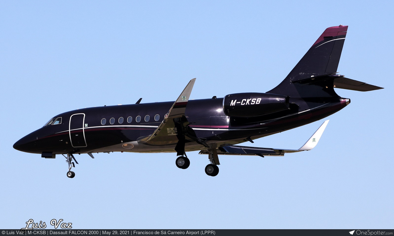 ZS-MVL Griffin Asset Holdings Dassault FALCON 2000, MSN 60