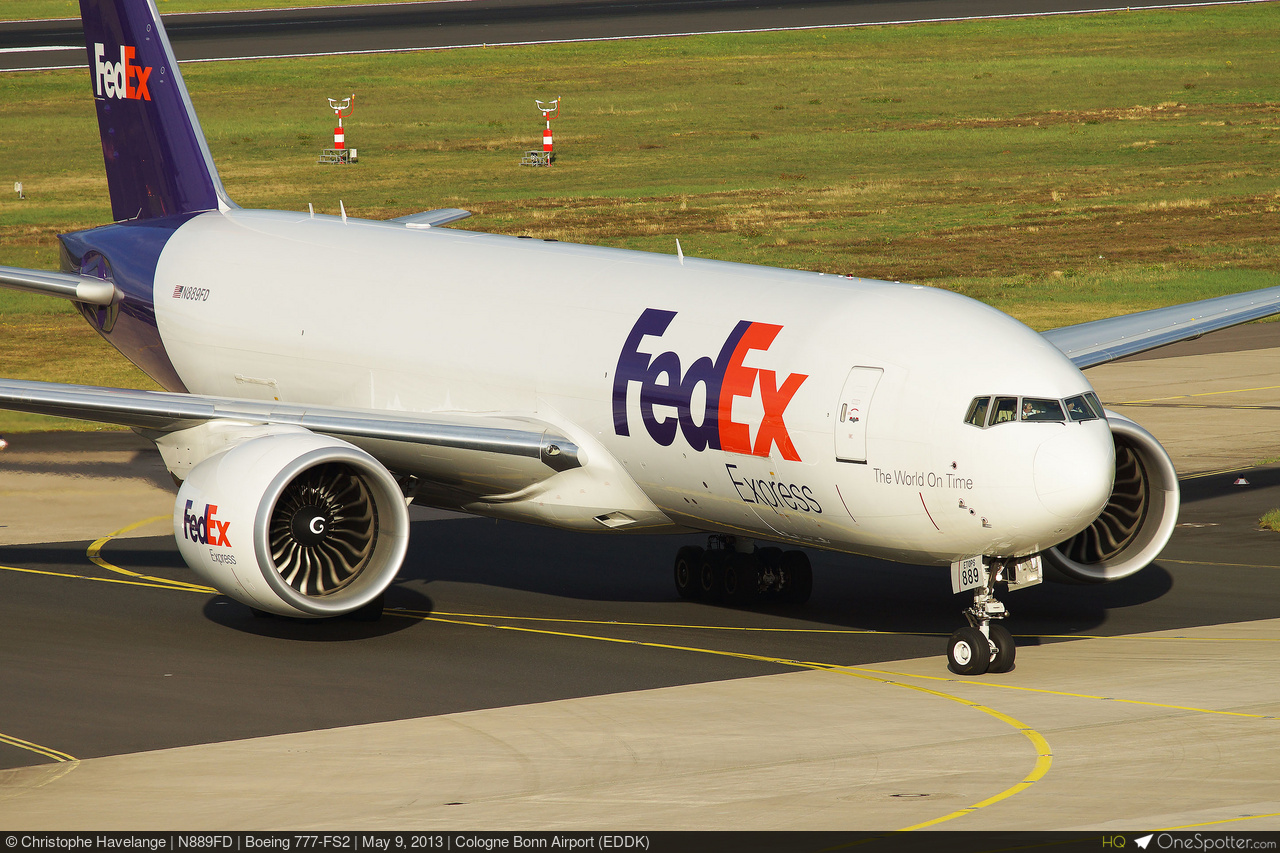 N889FD - Boeing 777-FS2, FedEx Express | OneSpotter.com