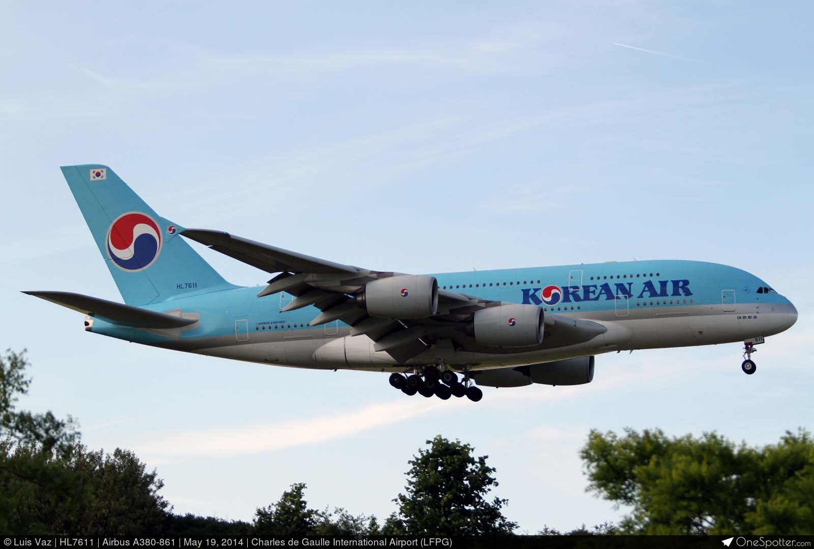 HL7611 Korean Air Airbus A380-861, MSN 035 | OneSpotter.com