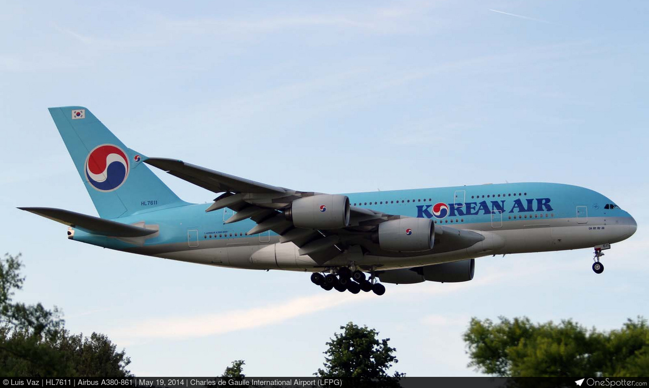 HL7611 Korean Air Airbus A380-861, MSN 035 | OneSpotter.com