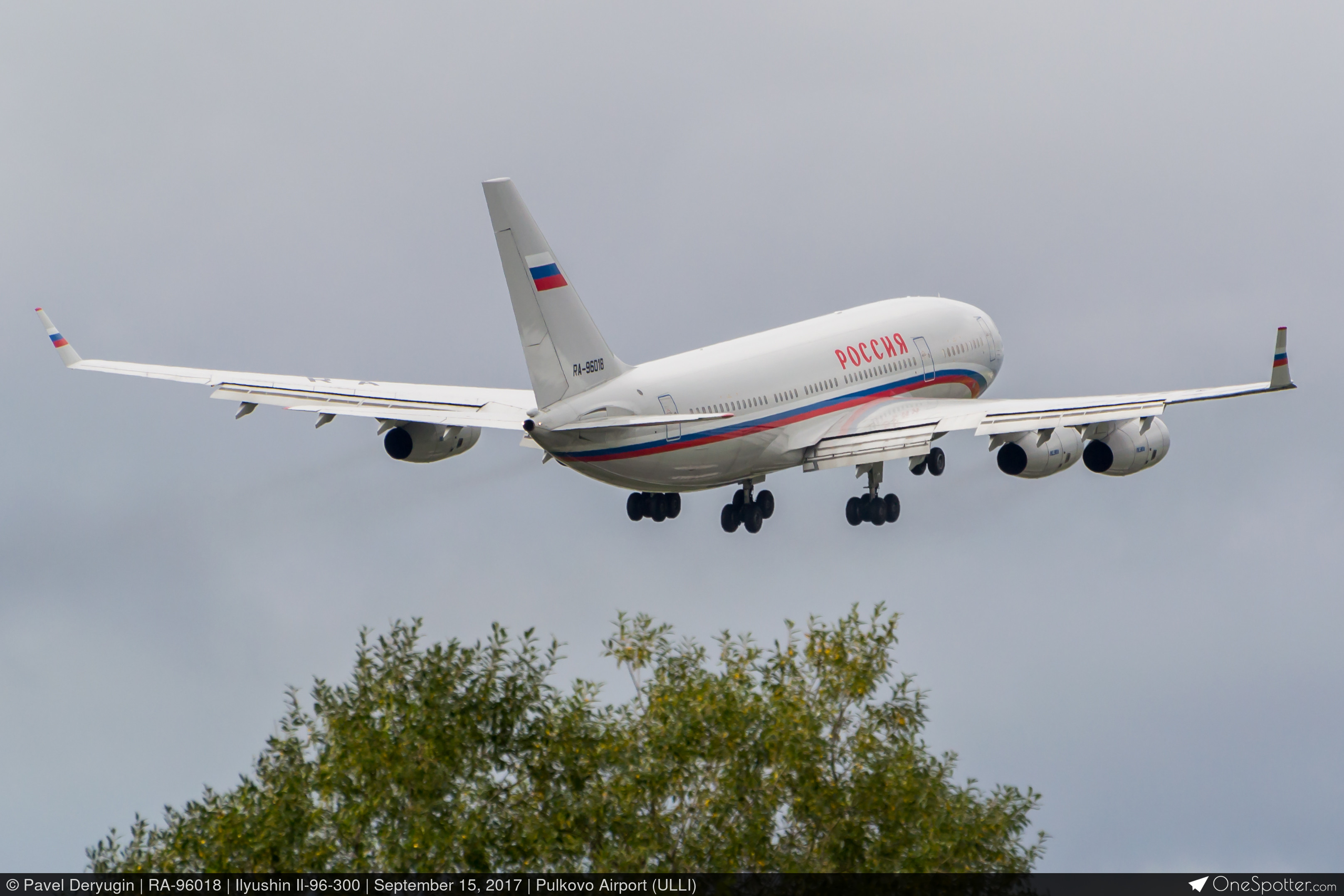 RA-96018 - Ilyushin Il-96-300, Rossiya - Special Flight Detachment