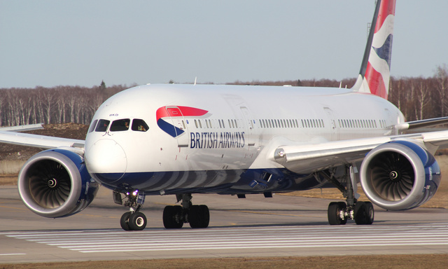 G-ZBKD - British Airways Boeing 787-9 Dreamliner, MSN 38618