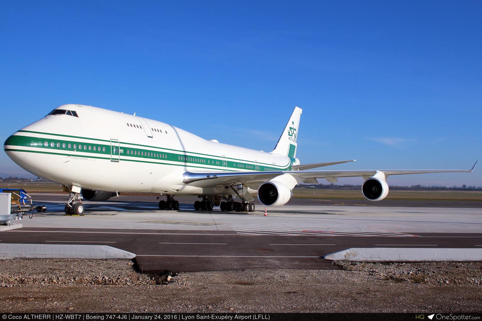 vava HZ-WBT7 Kingdom Holding Company Boeing 747-4J6, MSN 25880