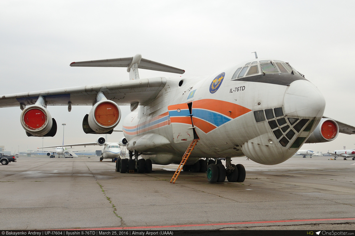 UP-I7604 - Kazakhstan MChS Ilyushin Il-76TD, MSN 1033414485
