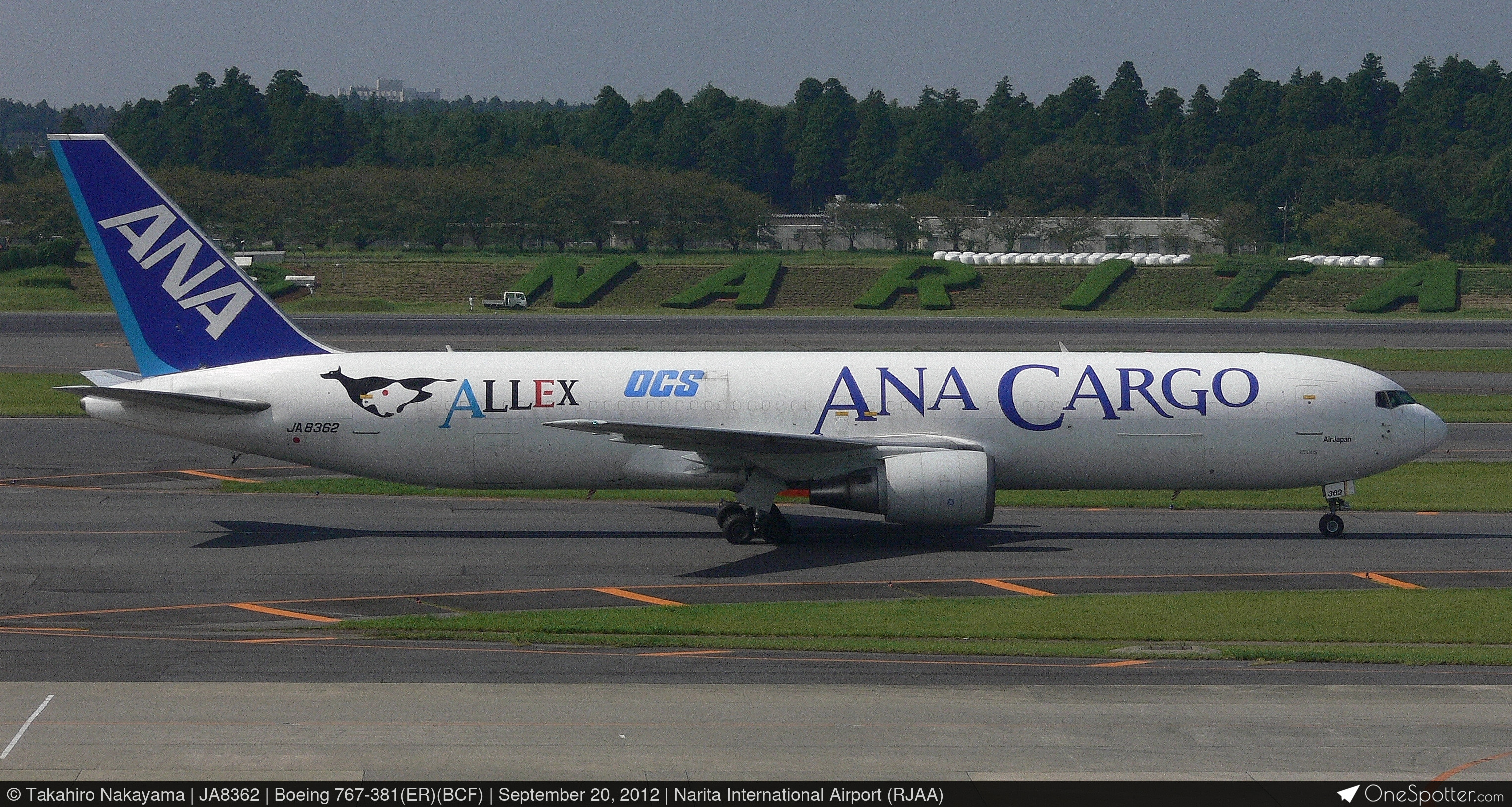 ❶　1/400　ANA CARGO　BOEING767-300ER JA602F JA605F - Boeing 767-300F operated by ANA Cargo taken by