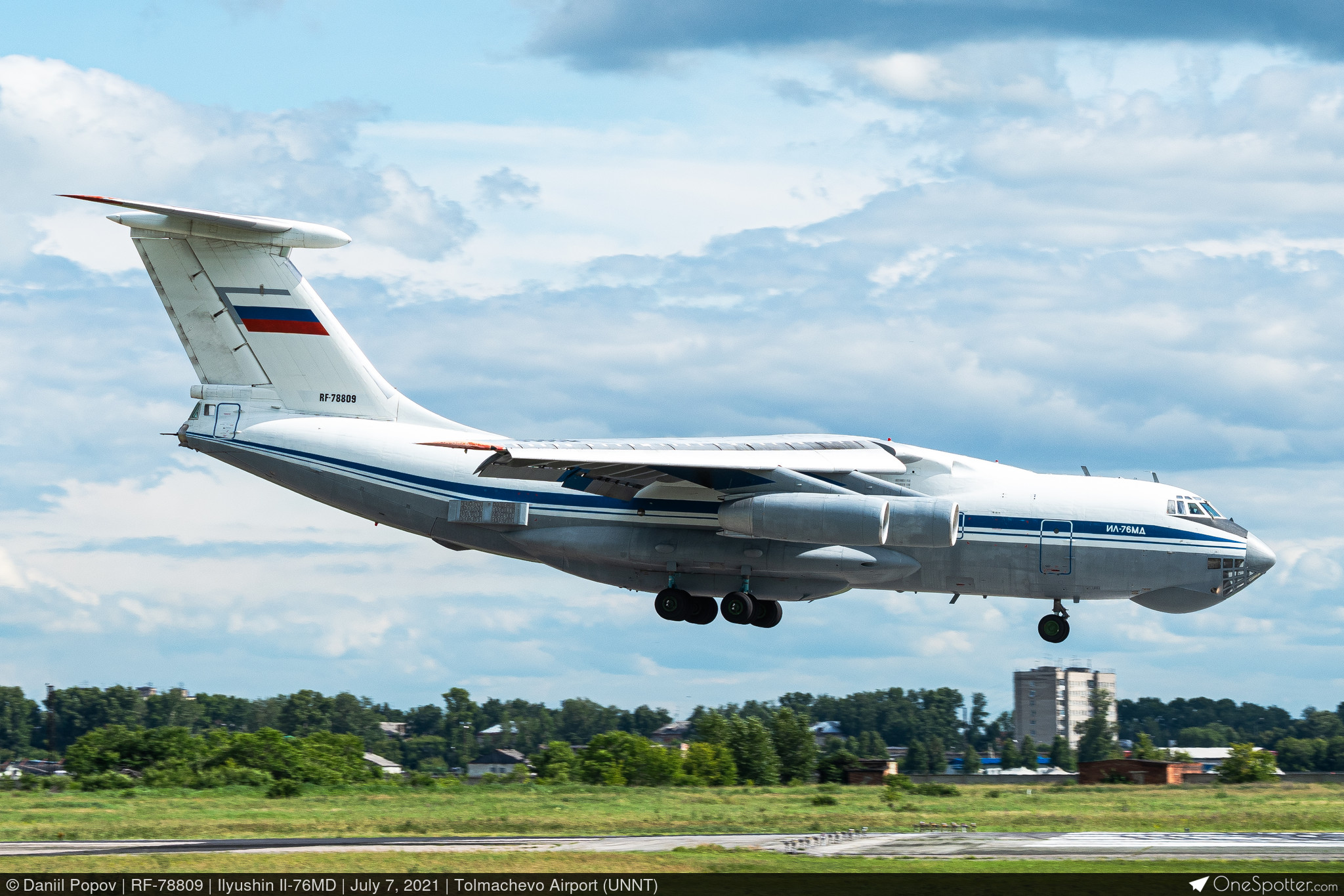 RF-78809 - Russia - Air Force Ilyushin Il-76MD, MSN 0093493807