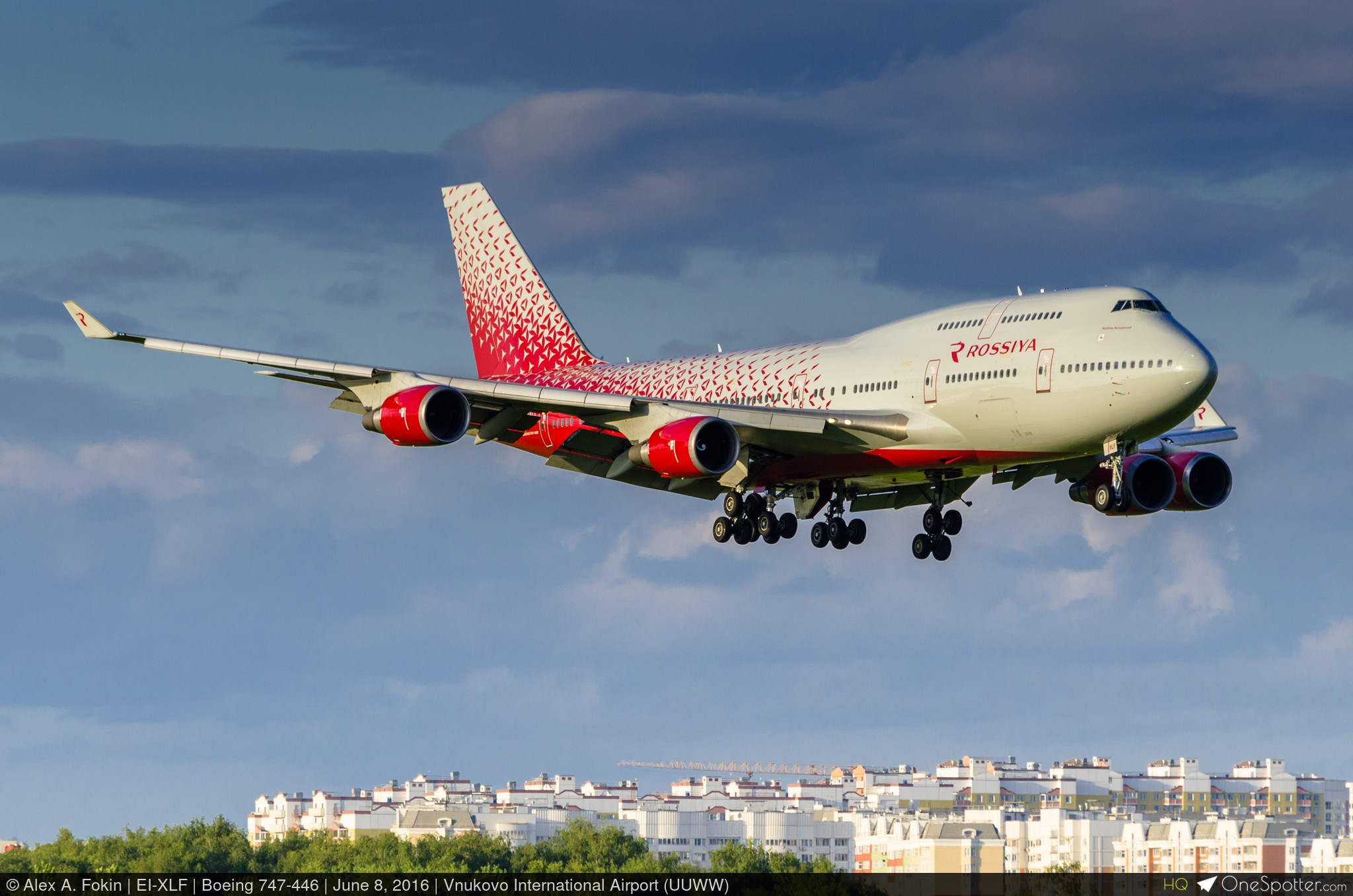 RA-73286 Rossiya - Russian Airlines Boeing 747-446, MSN 27645