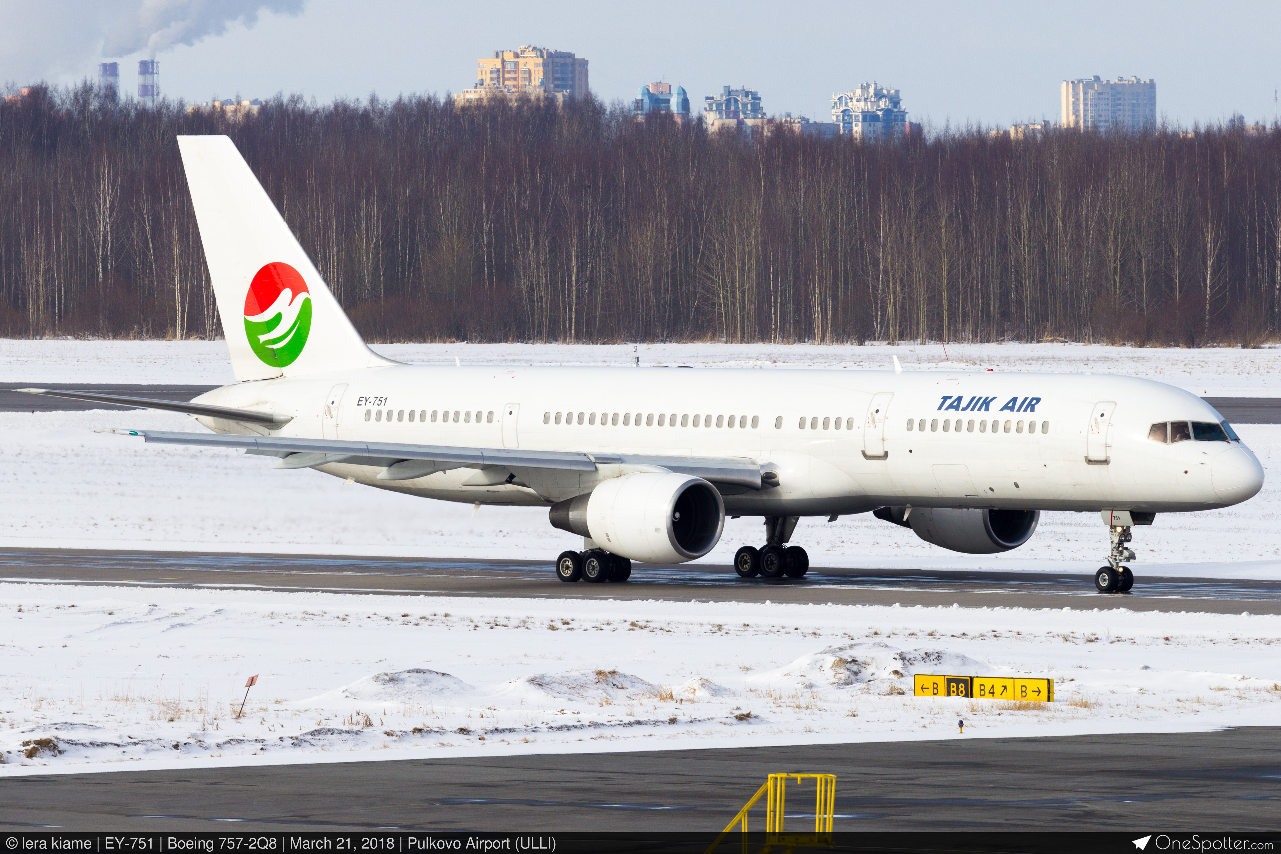EY-751 - Tajik Air Boeing 757-2Q8, MSN 24964 | OneSpotter.com