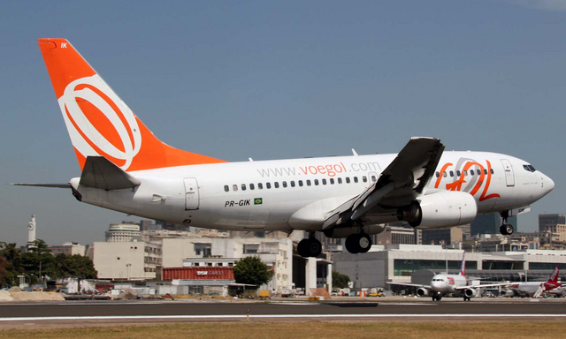 Sistema ELO em ação no Boeing 737-7L9, PR-GII, em Londrina…