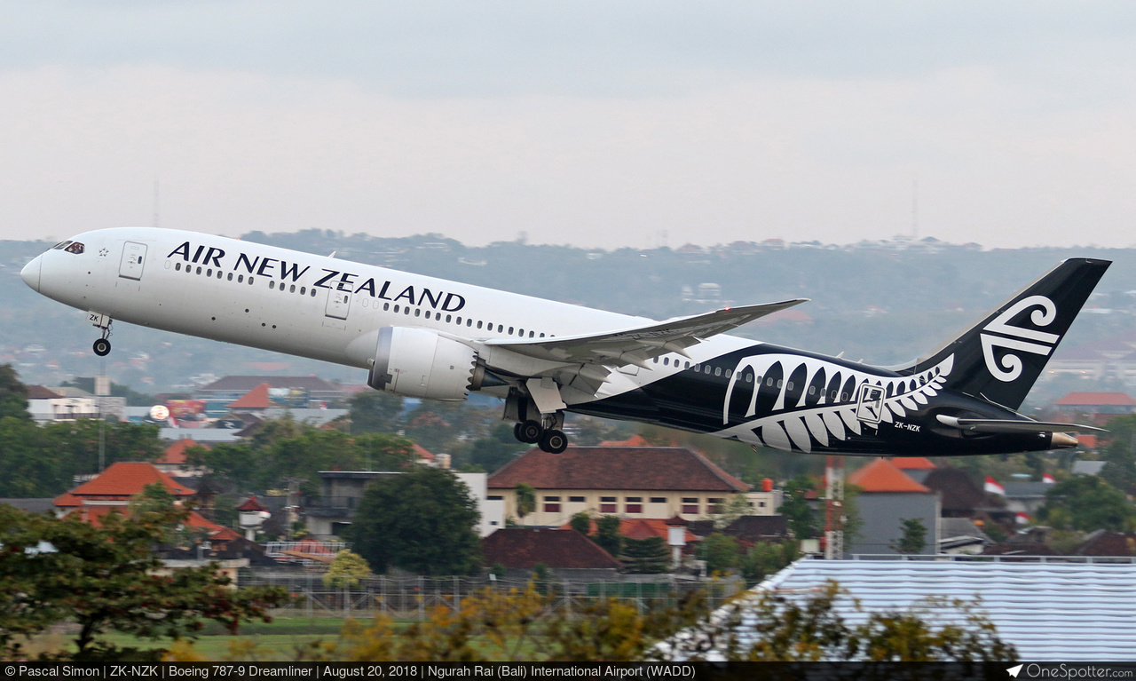 ZK-NZK - Air New Zealand Boeing 787-9 Dreamliner, MSN 43217