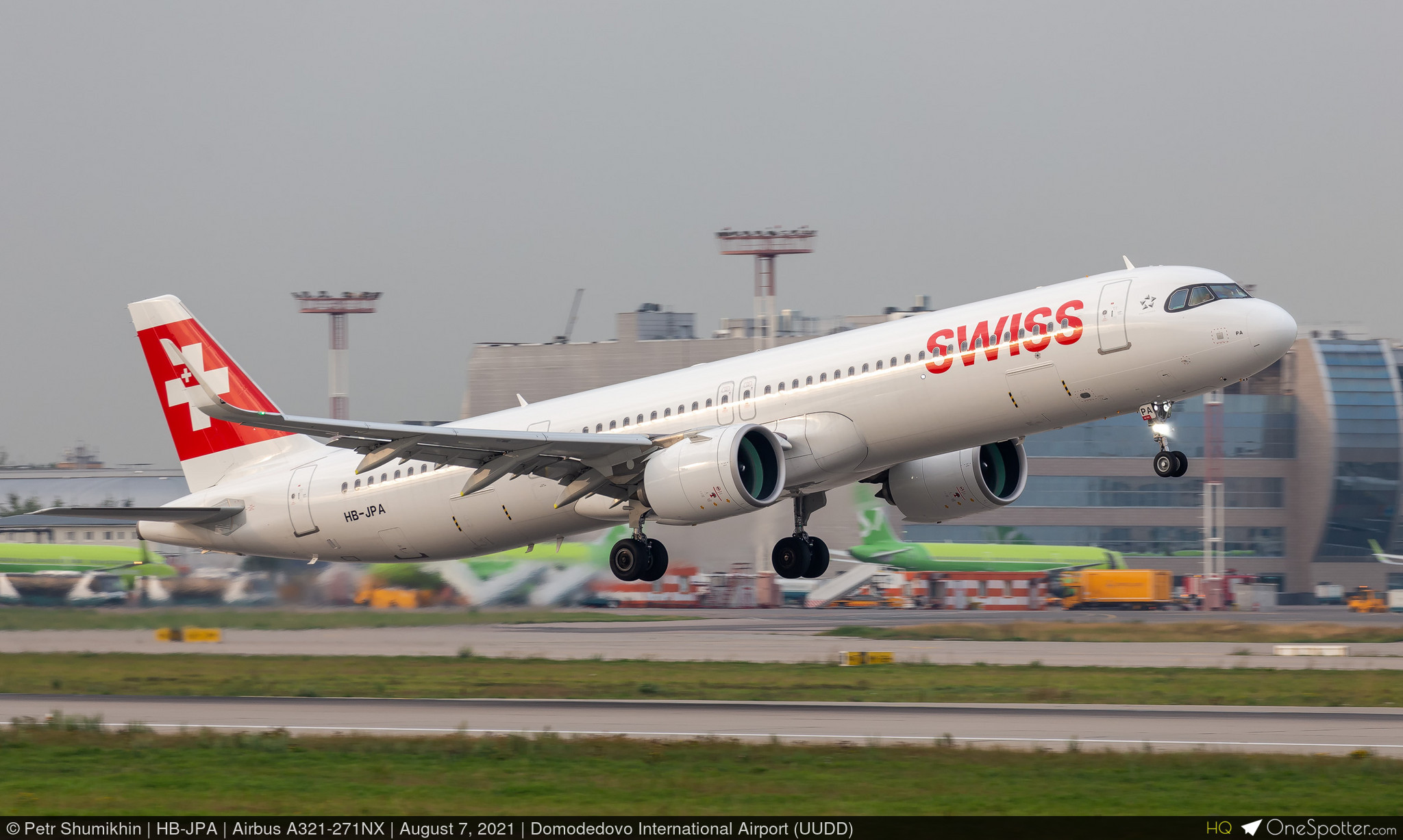 HB-JPA - Swiss Airbus A321-271NX, MSN 9417 | OneSpotter.com