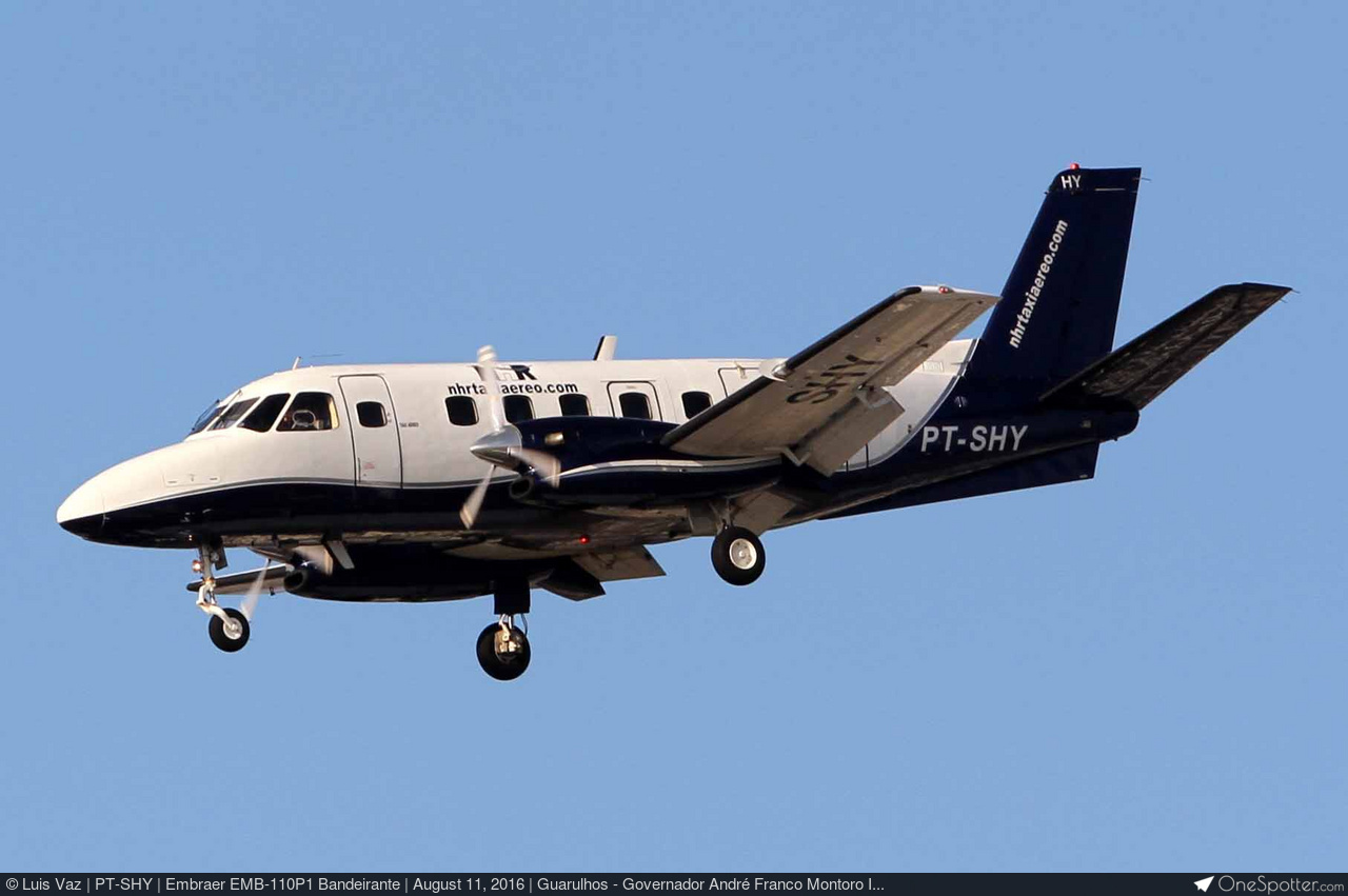 Embraer EMB-110C Bandeirante - NHR Taxi Aereo, Aviation Photo #1652970