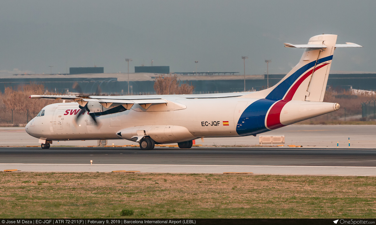 エアセルビア航空 Aviationtag ATR72-212 9H-BWW Bridges Air Cargo ATR 72-202(F), MSN 416 | OneSpotter.com
