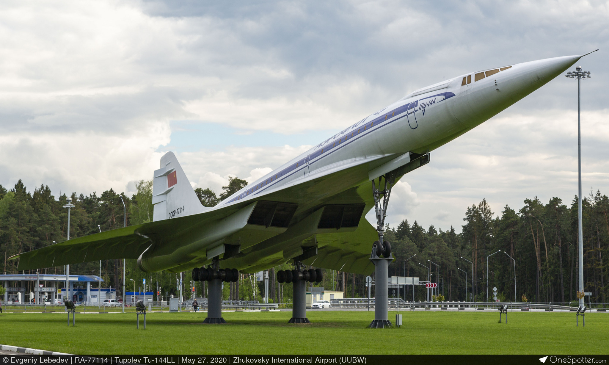 RA-77114 Tupolev Design Bureau Tupolev Tu-144LL, MSN 08-2 