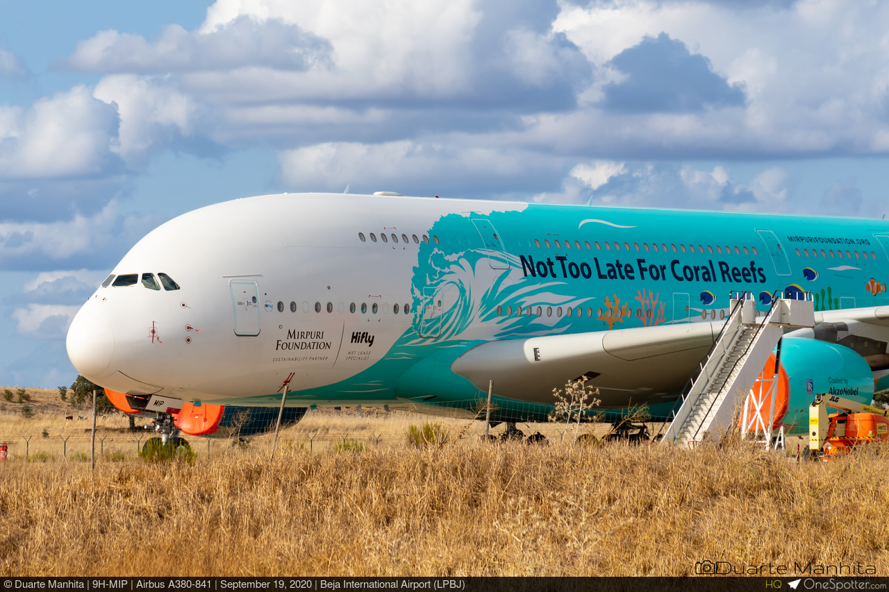 9H-MIP - Global Airlines Airbus A380-841, MSN 006 | OneSpotter.com