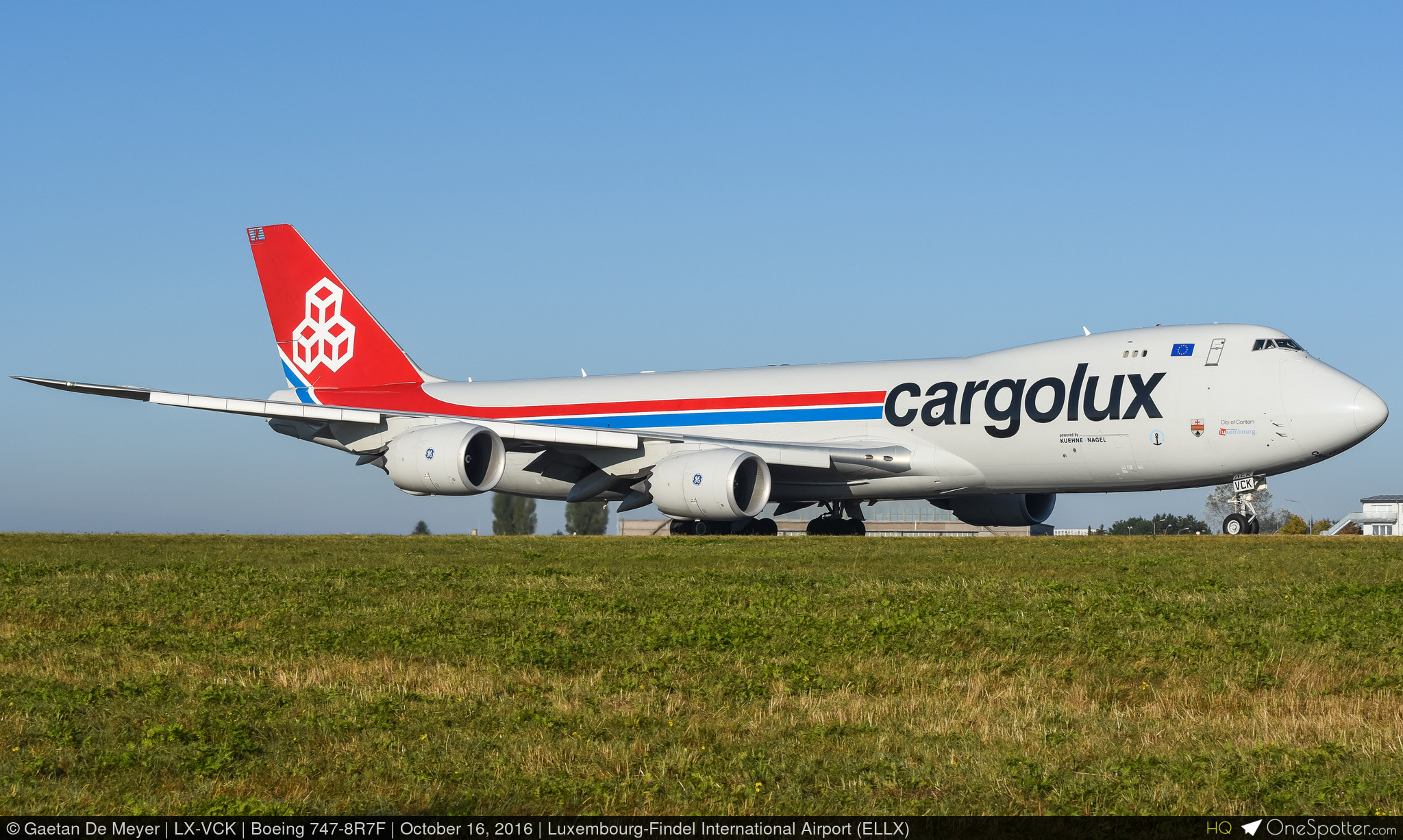 カーゴルクス 747-8F LX-VCJ 1/400 for JC Wings Cargolux Airlines for Boeing 747-8F LX-VCI 50