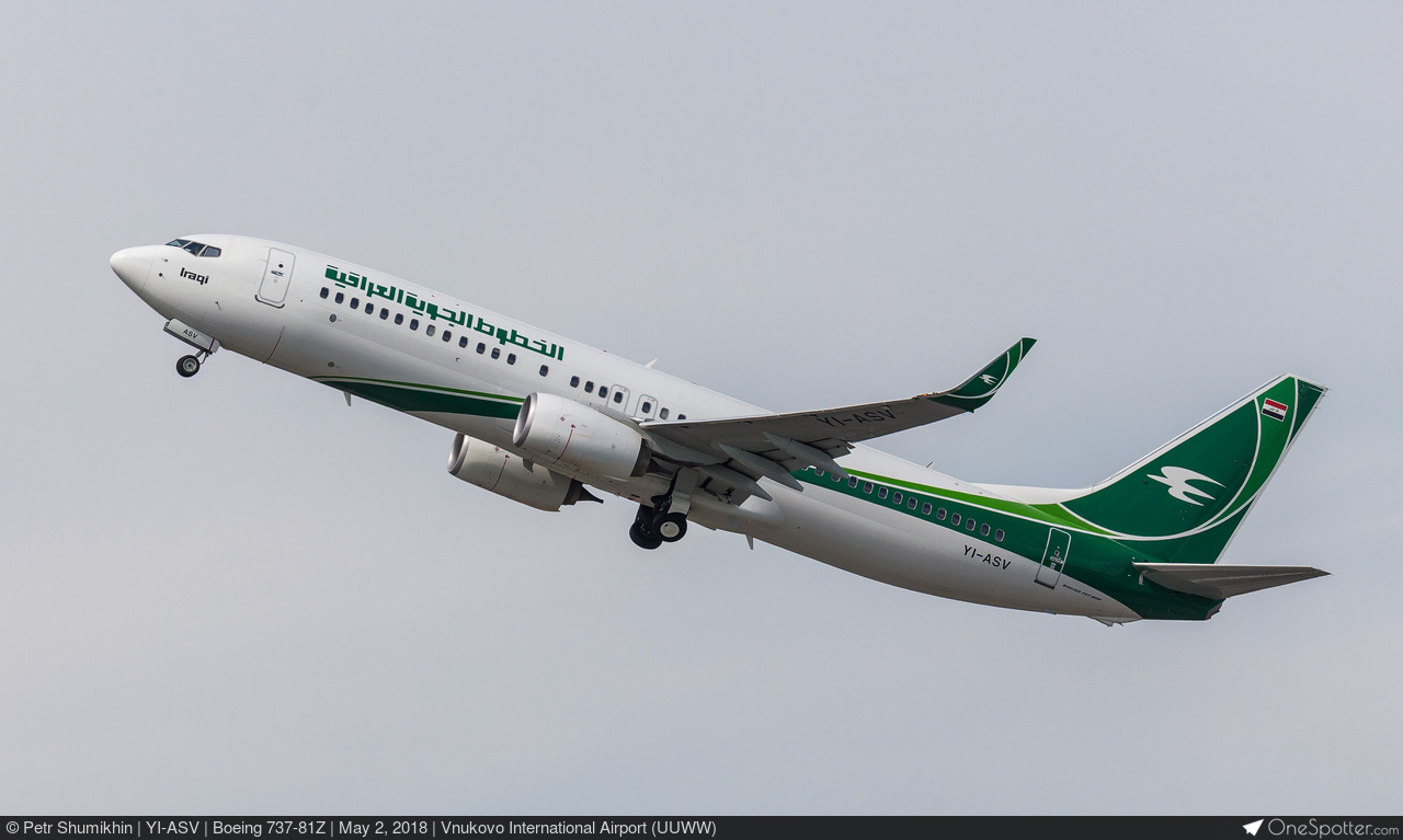 YI-ASV - Iraqi Airways Boeing 737-81Z, MSN 40091 | OneSpotter.com