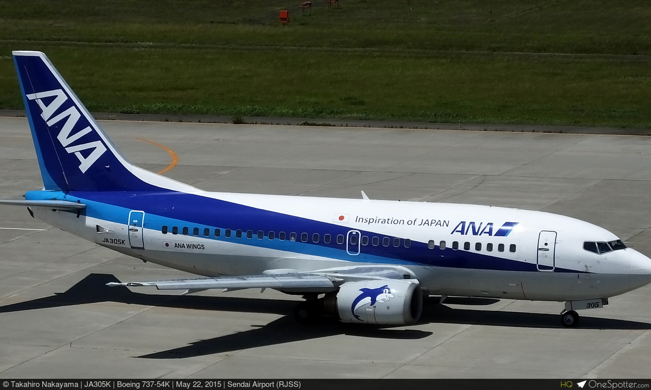 JA305K - ANA Wings Boeing 737-54K, MSN 28993 | OneSpotter.com