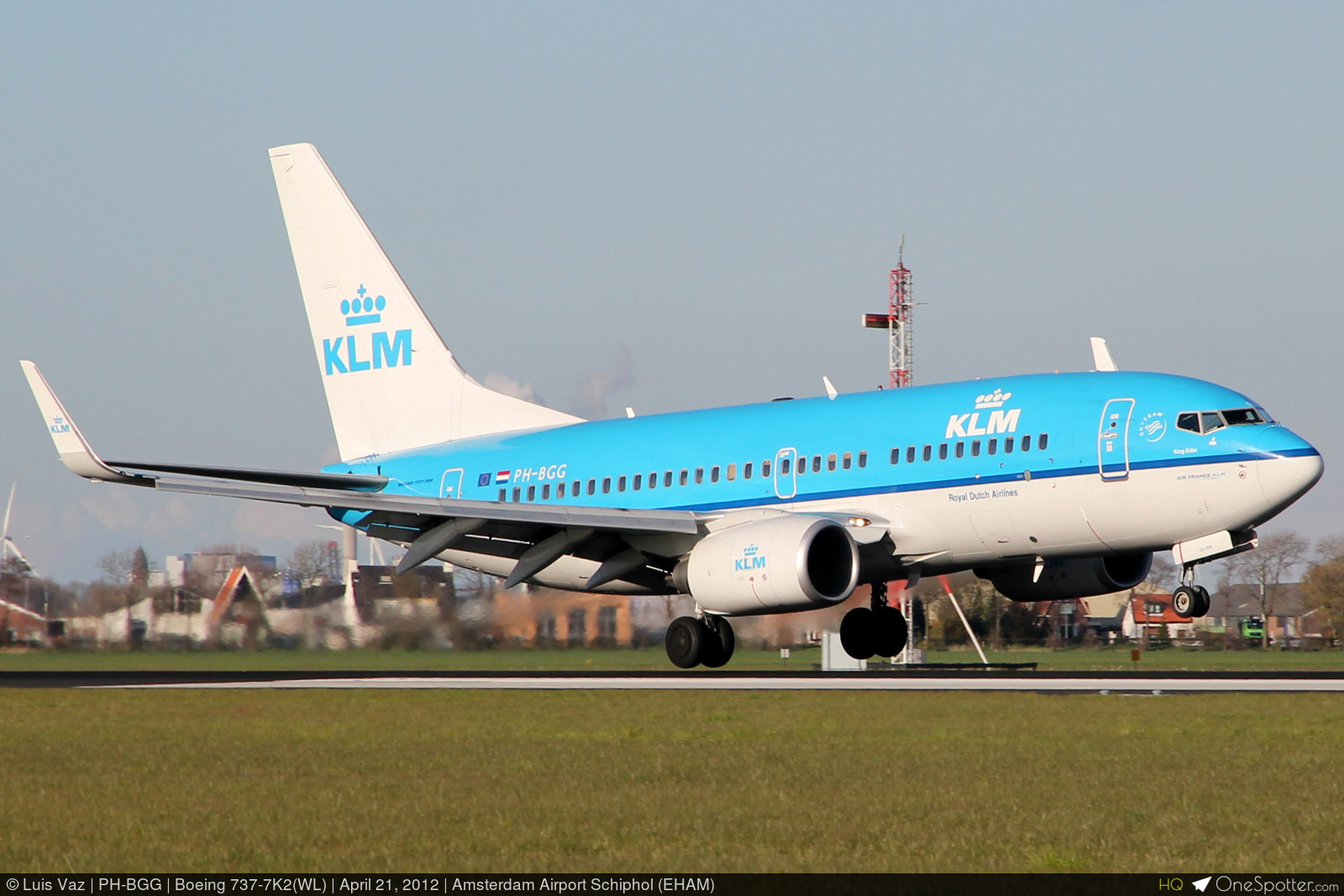 NG 1/200 KLM Royal Dutch Airlines Boeing 737-700/w PH-BGG