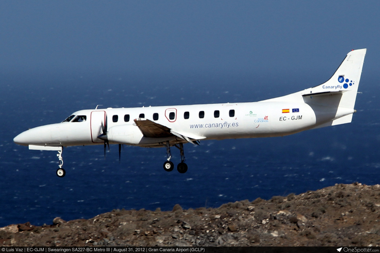 EC GJM Swearingen SA227 BC Metro III CanaryFly Canarias