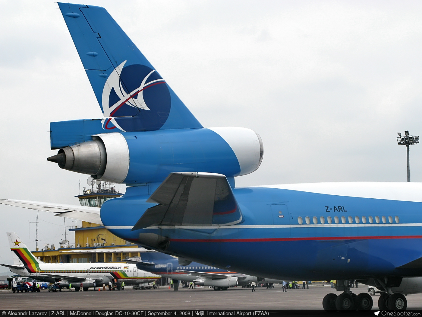 レイカー航空 Aviationtag DC-10-30 Aviationtag McDonnell Douglas DC-10 N326FE Keychian