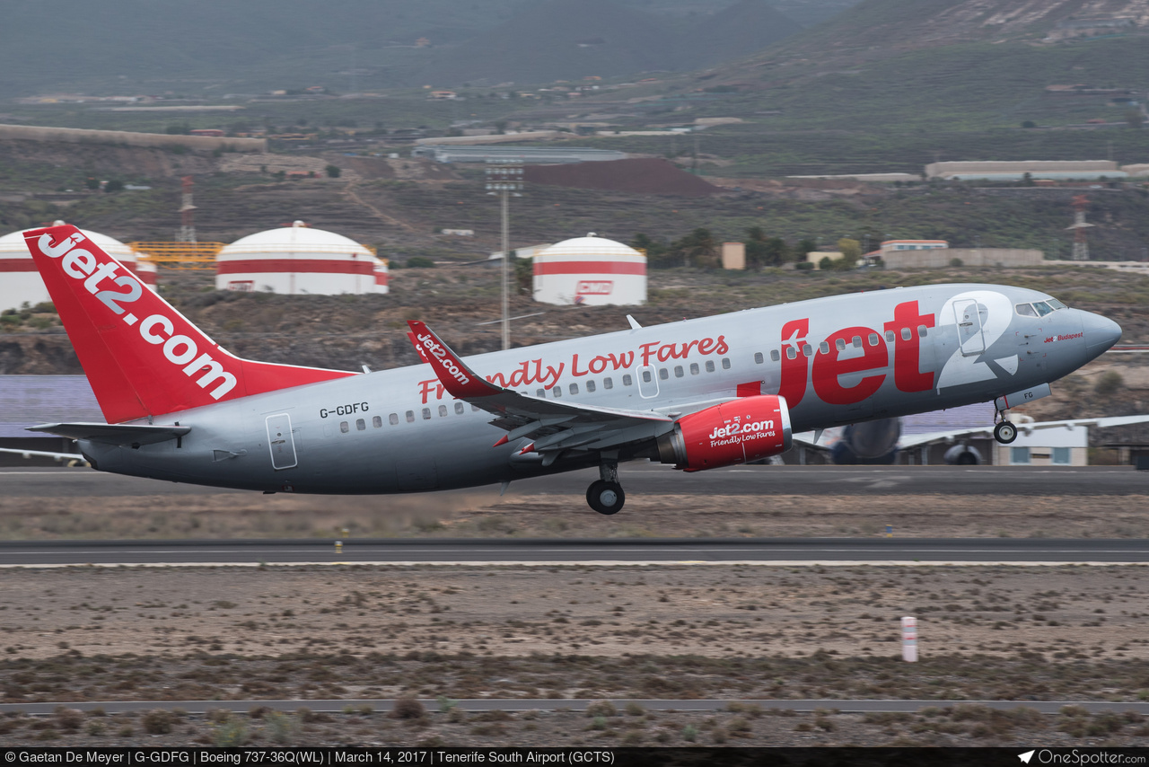 G-GDFG Jet2 Boeing 737-36Q(WL), MSN 28658 | OneSpotter.com