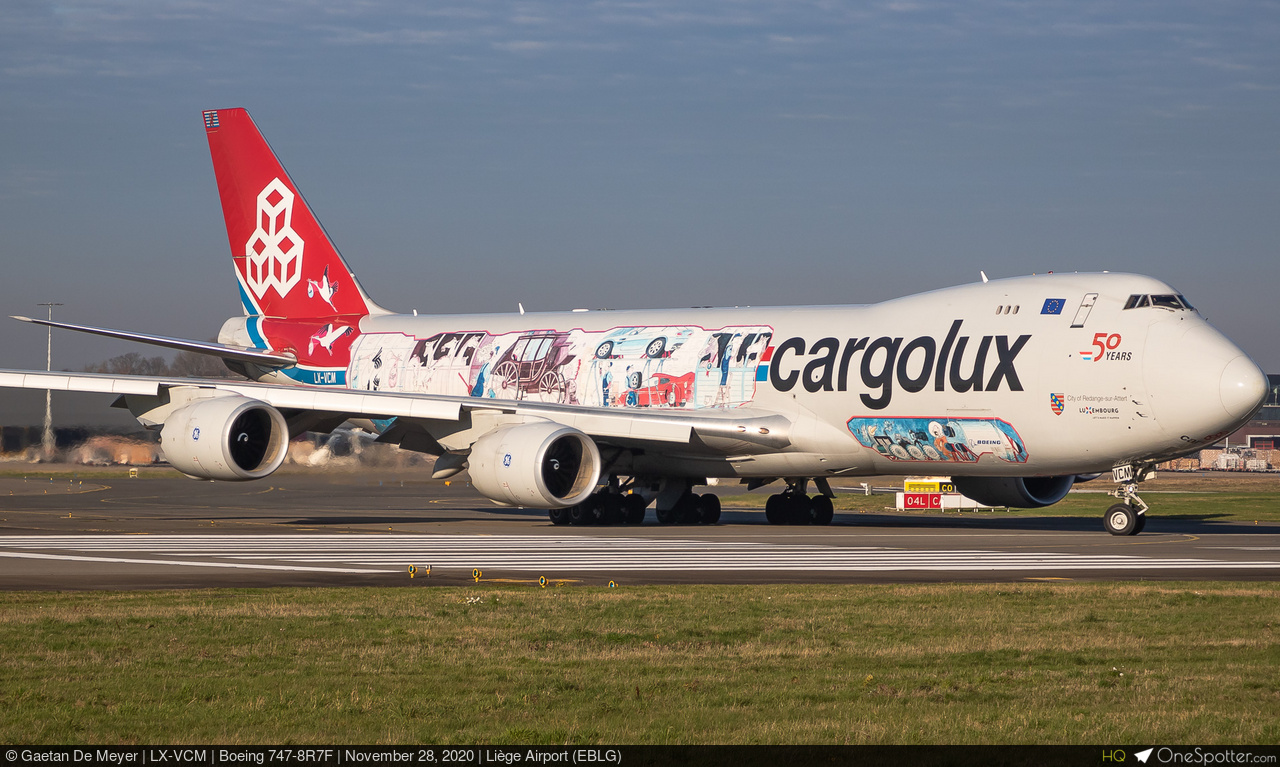 LX-VCM Cargolux Boeing 747-8R7F, MSN 61169 | OneSpotter.com LX-VCM Cargolux Boeing 747-8R7F, MSN 61169 | OneSpotter.com