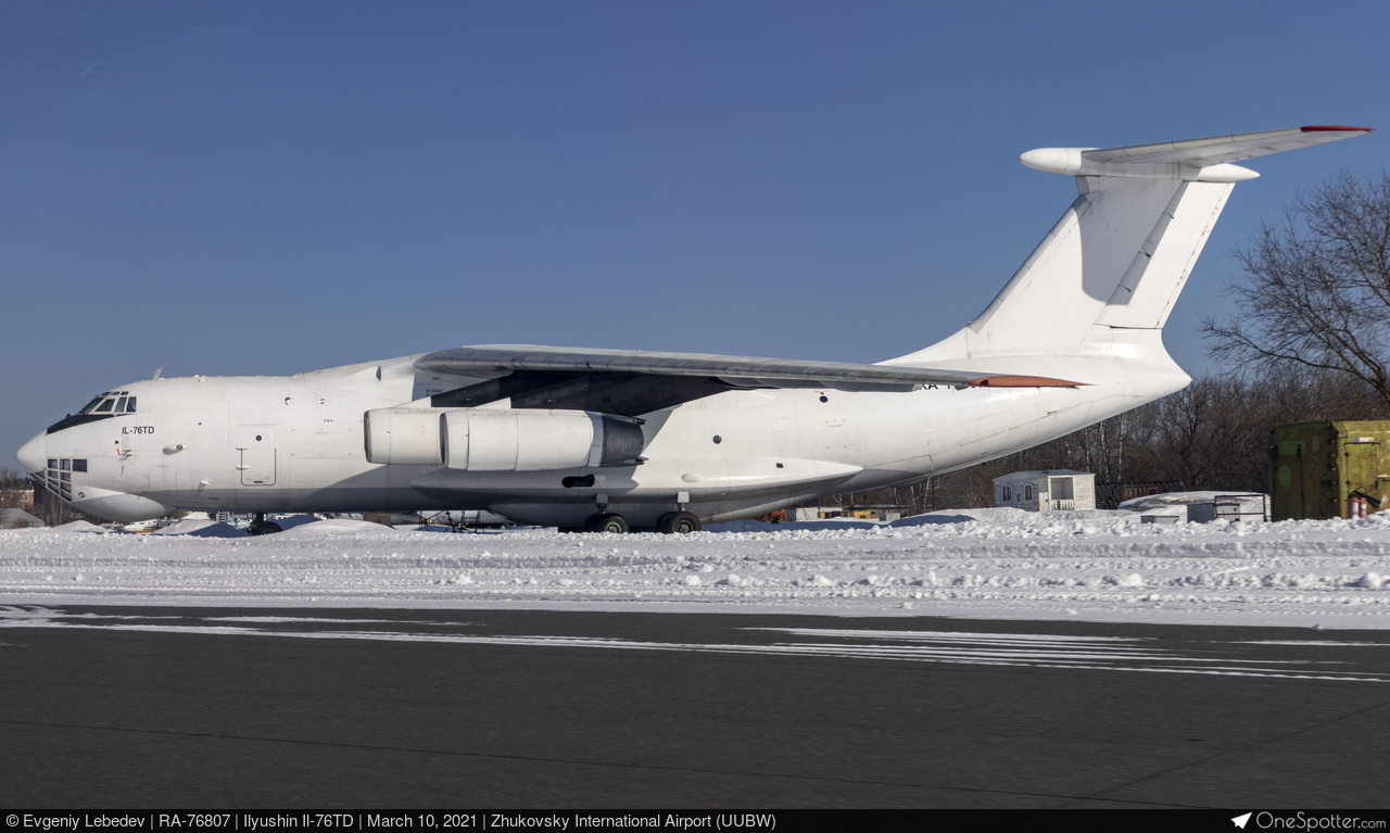RA-76807 - Aviacon Zitotrans Ilyushin Il-76TD, MSN 1013405176