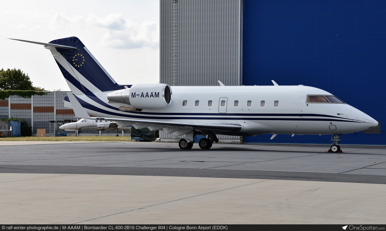 M-AAAM Durstwell Ltd, Nicosia Bombardier CL-600-2B16 Challenger