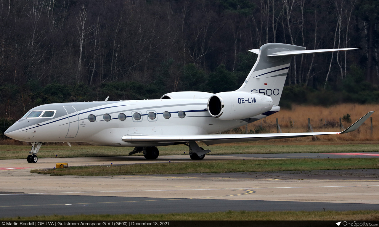 OE-LVA MJet Gulfstream Aerospace G-VII (G500), MSN 72036