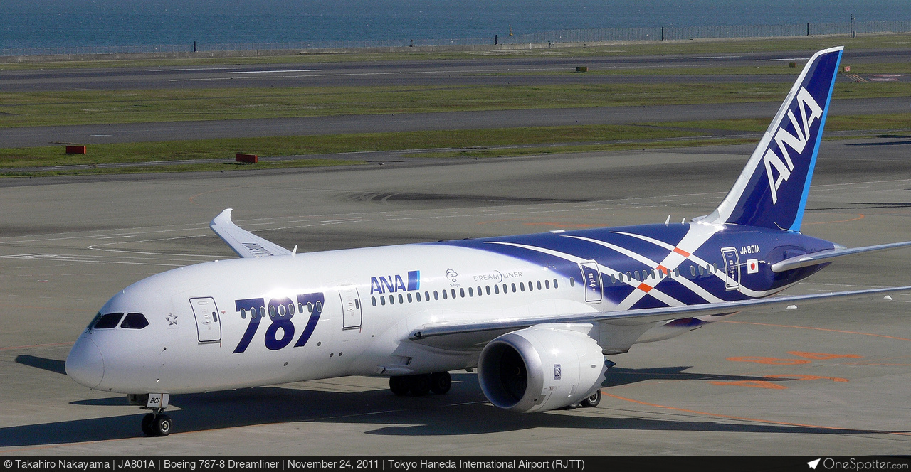 あの“サバ”787初号機 JA801A、ANAでのラストフライト 2月29日