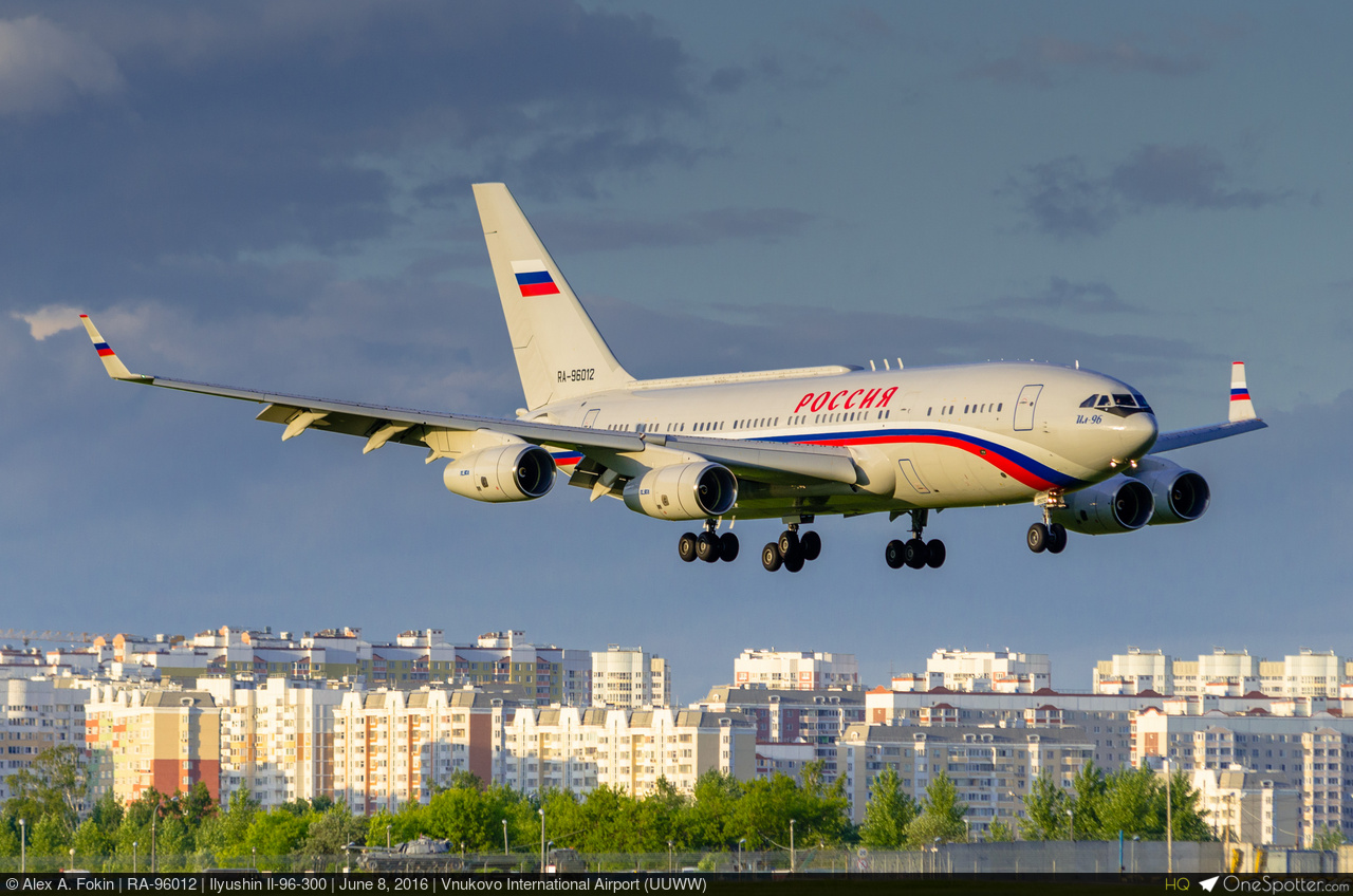 RA-96012 - Ilyushin Il-96-300, Rossiya - Special Flight Detachment