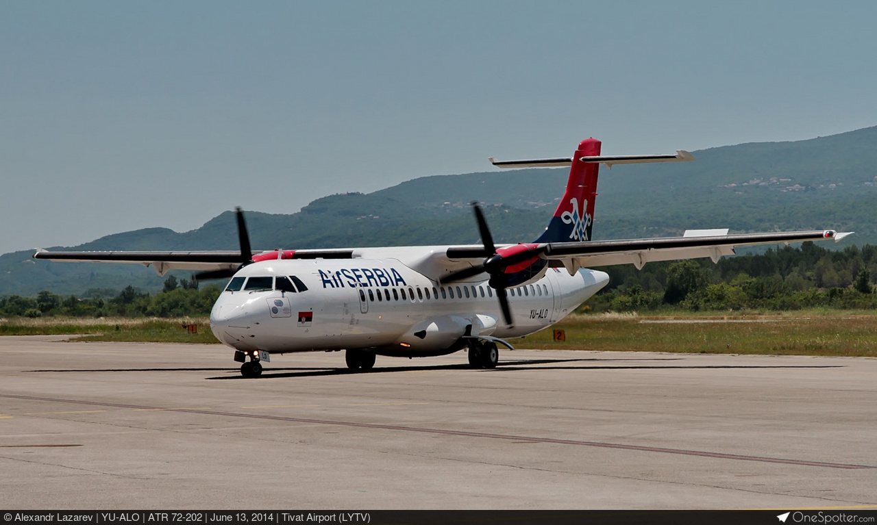YU-ALO - Air Serbia ATR 72-202, MSN 186 | OneSpotter.com