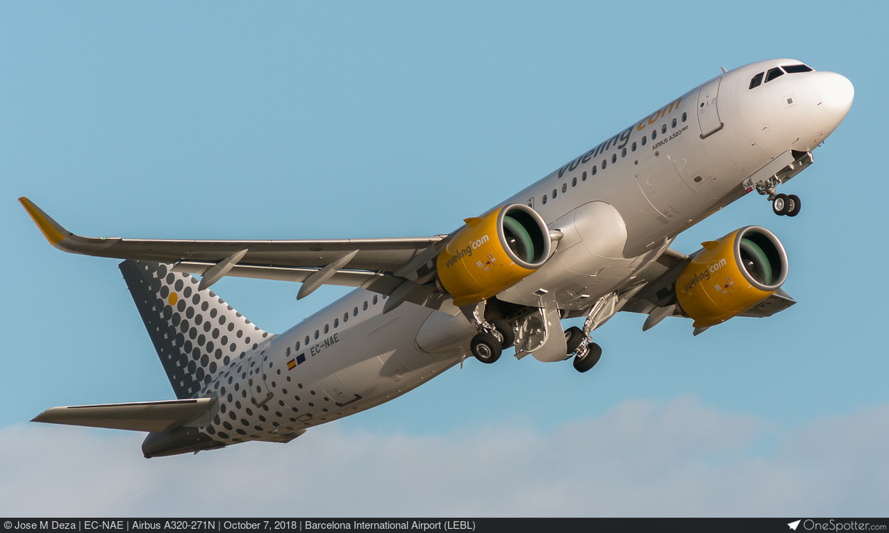 EC-NAE Vueling Airbus A320-271N, MSN 8467 | OneSpotter.com