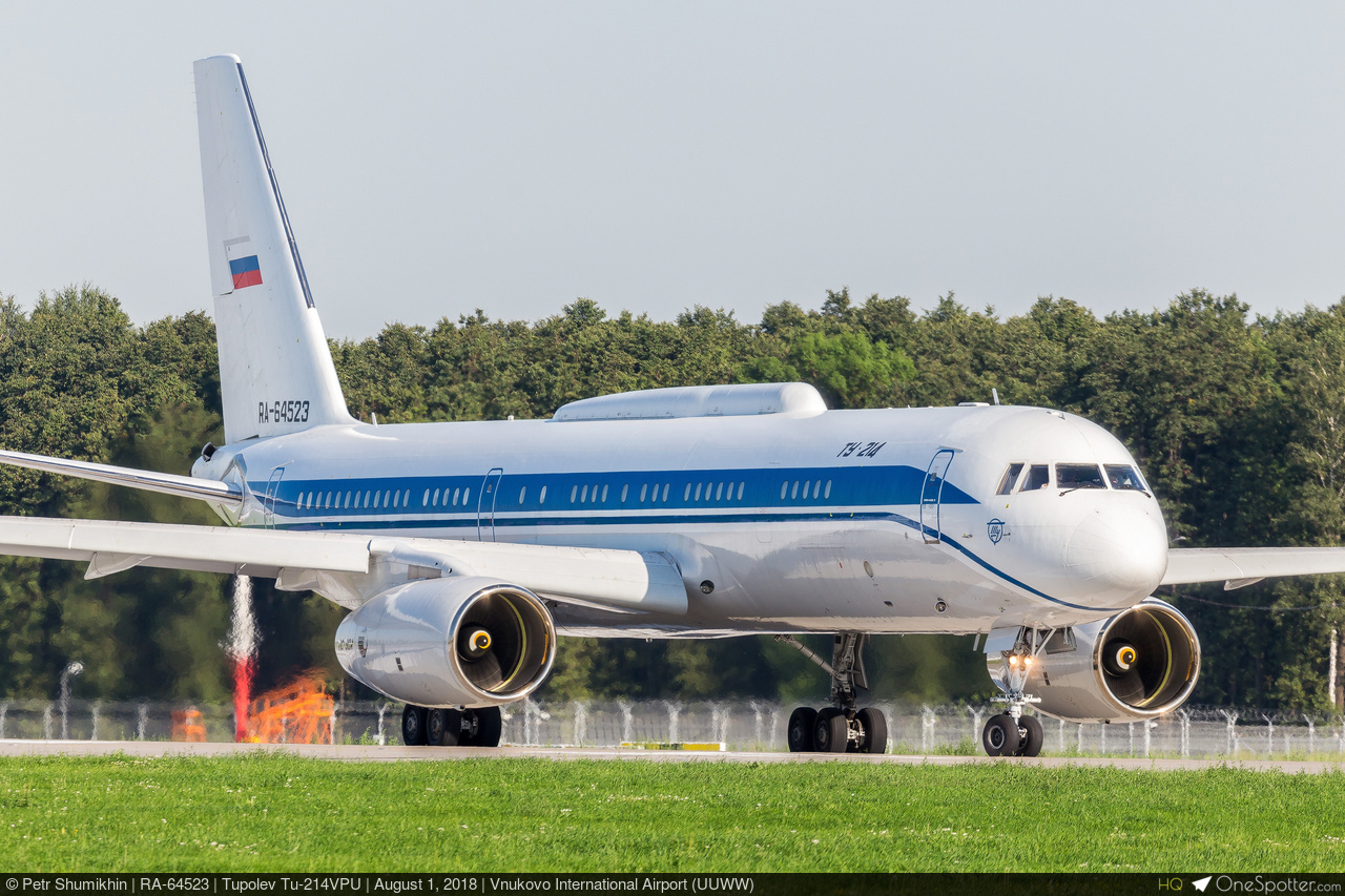 RA-64523 - Tupolev Tu-214VPU, Rossiya - Special Flight Detachment