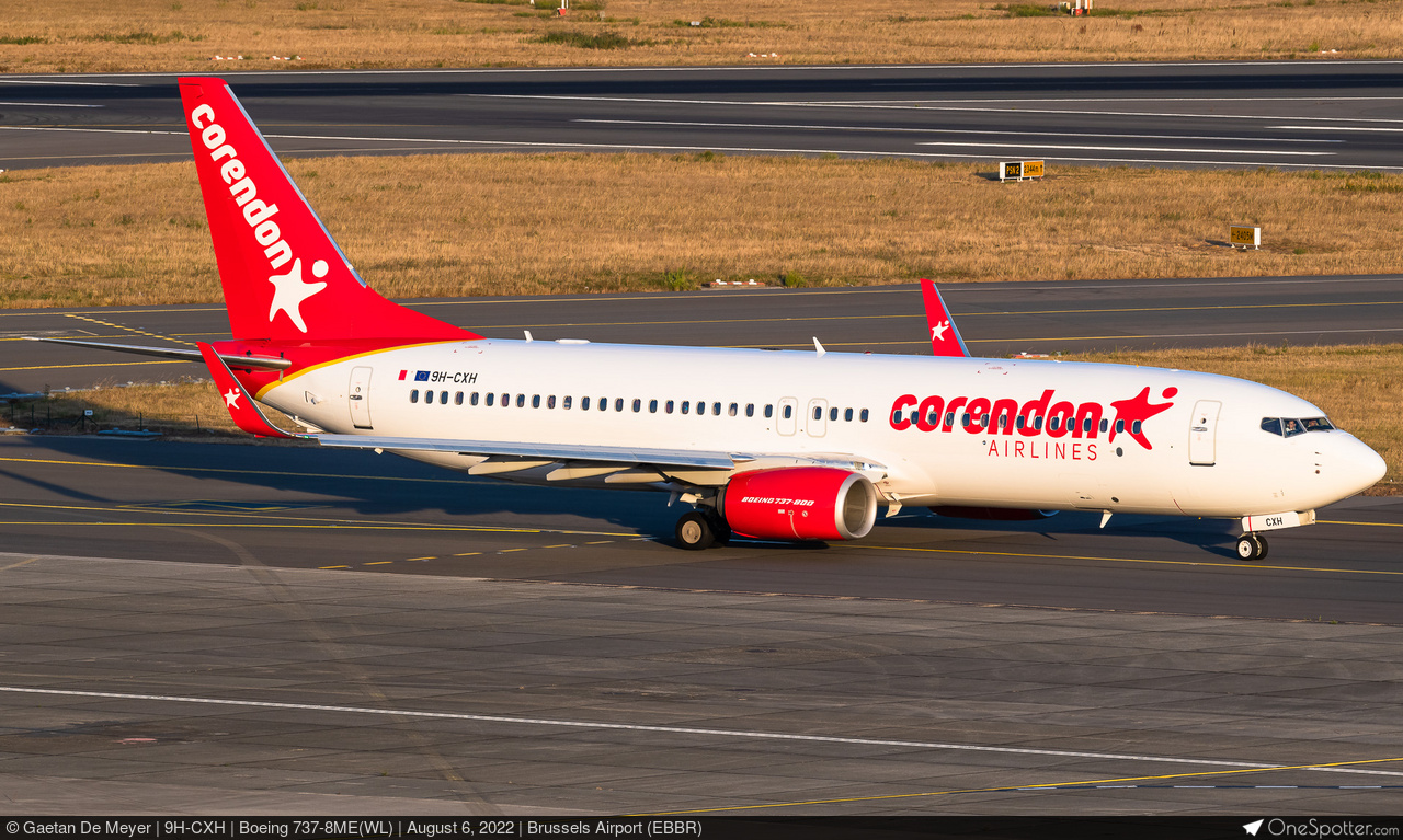 9H-CXH - Corendon Airlines Europe Boeing 737-8ME(WL), MSN 60177