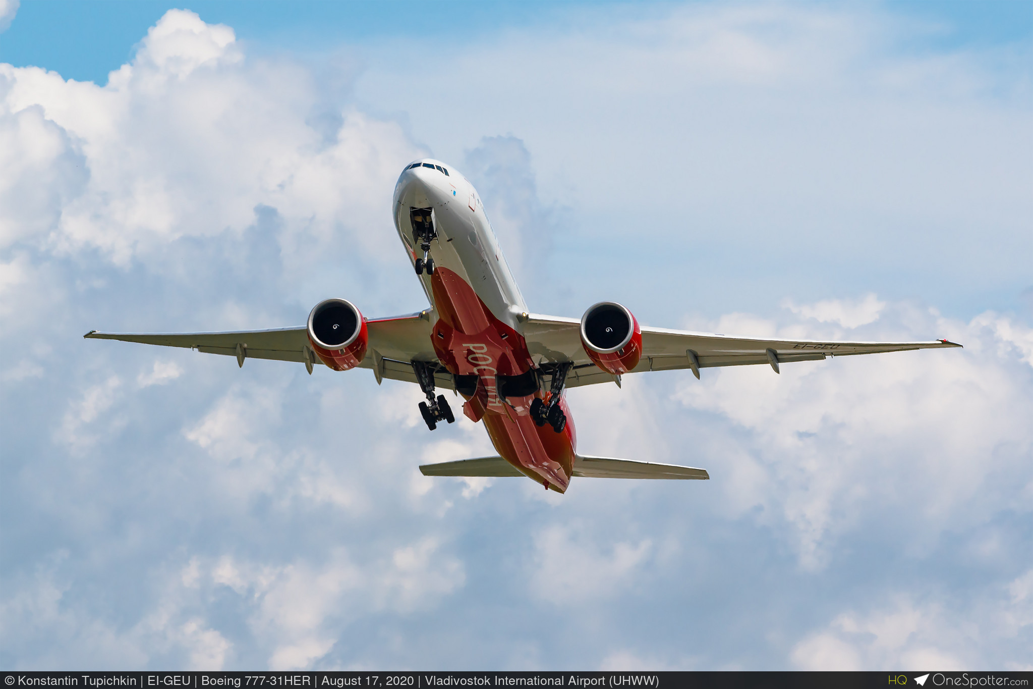 RA-73276 Rossiya - Russian Airlines Boeing 777-31HER, MSN 32710 |  OneSpotter.com