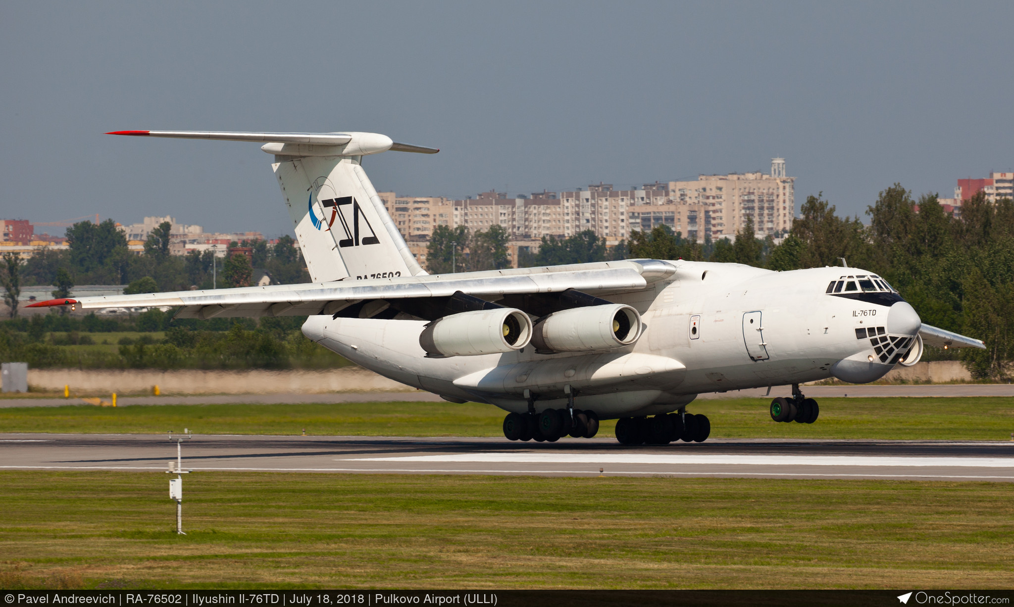 RA-76502 Aviacon Zitotrans Ilyushin Il-76TD, MSN 1003401004 