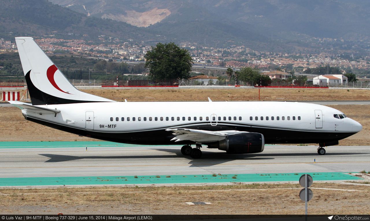9H-MTF - Maleth-Aero Boeing 737-329, MSN 23774 | OneSpotter.com