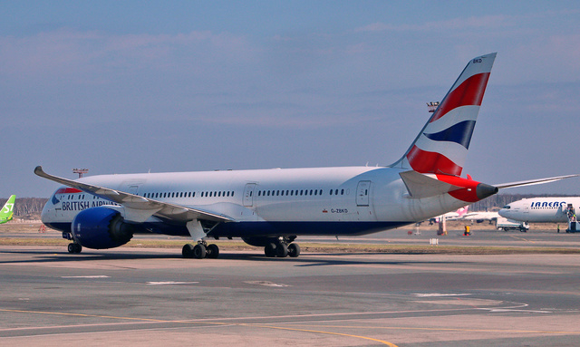 G-ZBKD British Airways Boeing 787-9 Dreamliner, MSN 38618 