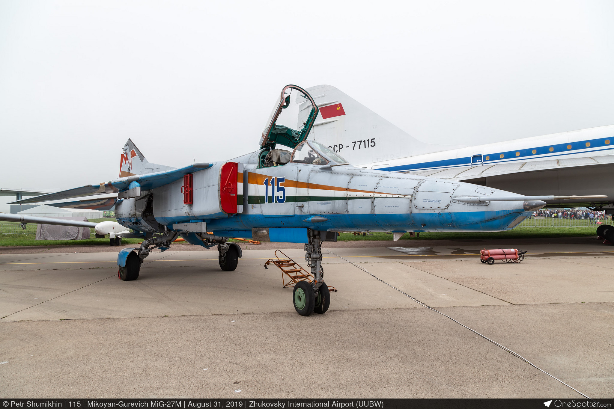 115 RSK MiG Mikoyan-Gurevich MiG-27M, MSN 83712534585 | OneSpotter.com