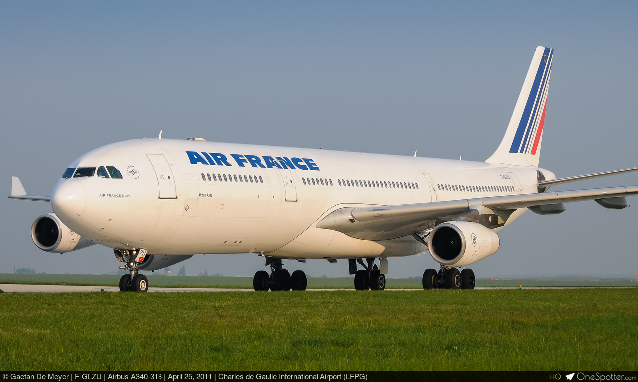 F-GLZU - Air France Airbus A340-313, MSN 377 | OneSpotter.com