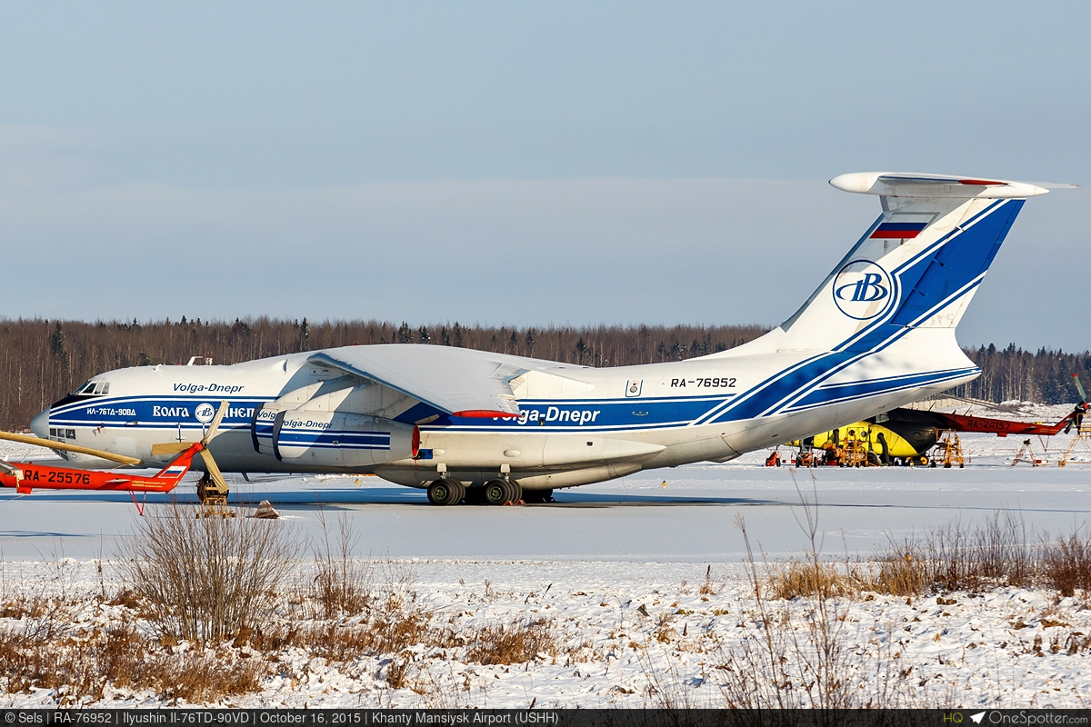 RA-76952 Volga-Dnepr Ilyushin Il-76TD-90VD, MSN 2093422743