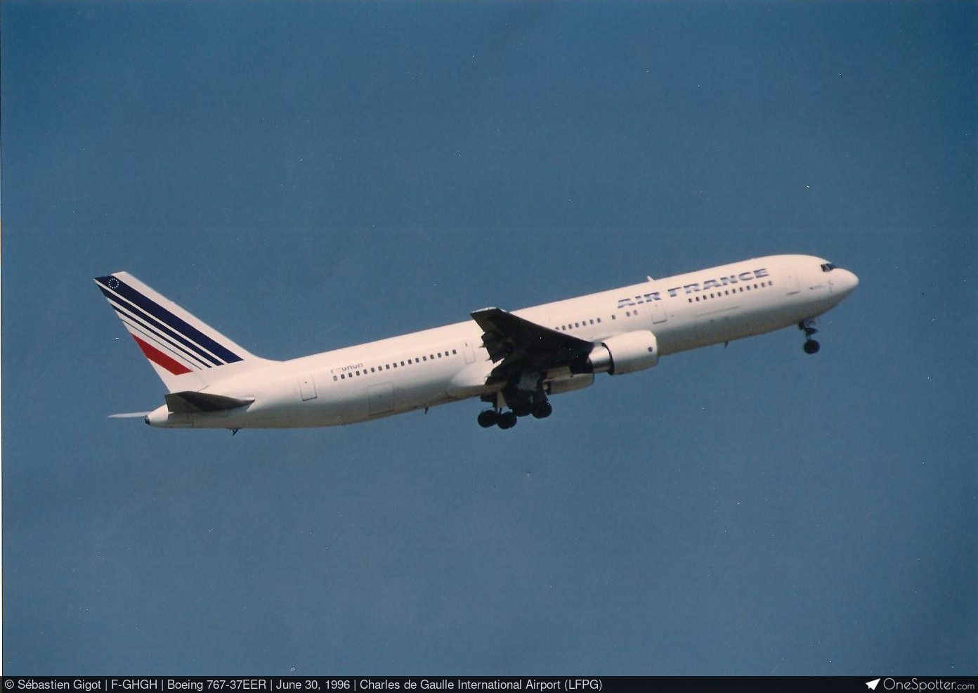 F-GHGH - Boeing 767-37EER, Air France